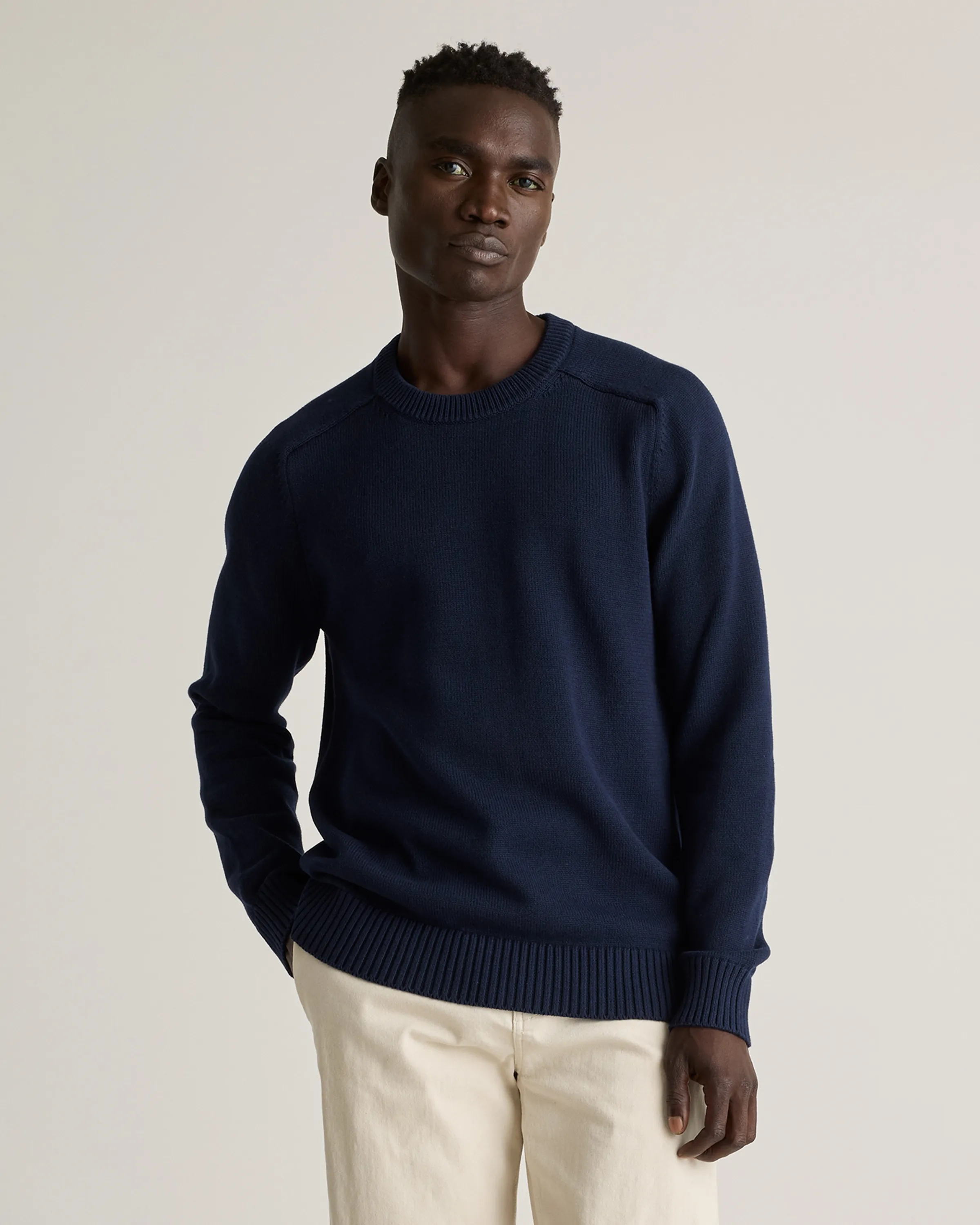 100% Organic Cotton Crewneck Sweater