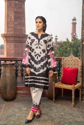 2 Pc Unstitched Khaddar Printed QPK21-06