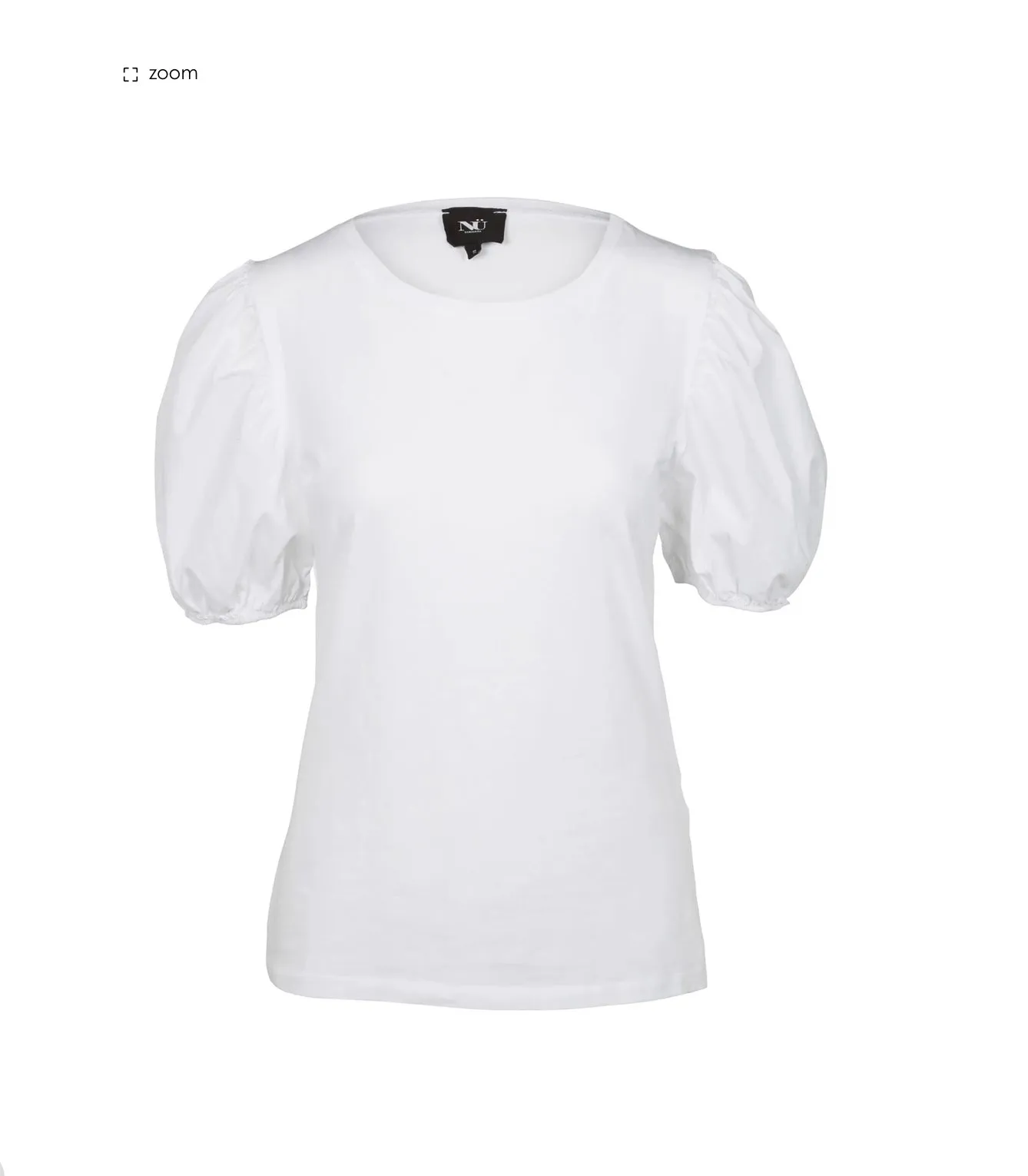 7182-52 Karis White Tee Puff