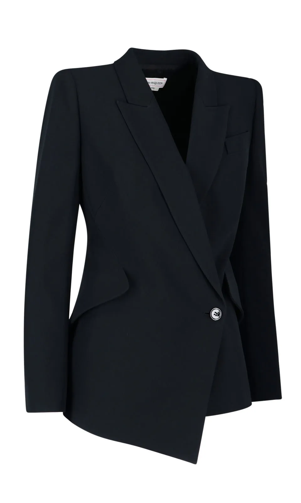 Alexander Mcqueen Asymmetric Blazer