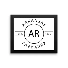 Arkansas - Framed Print - Reflections