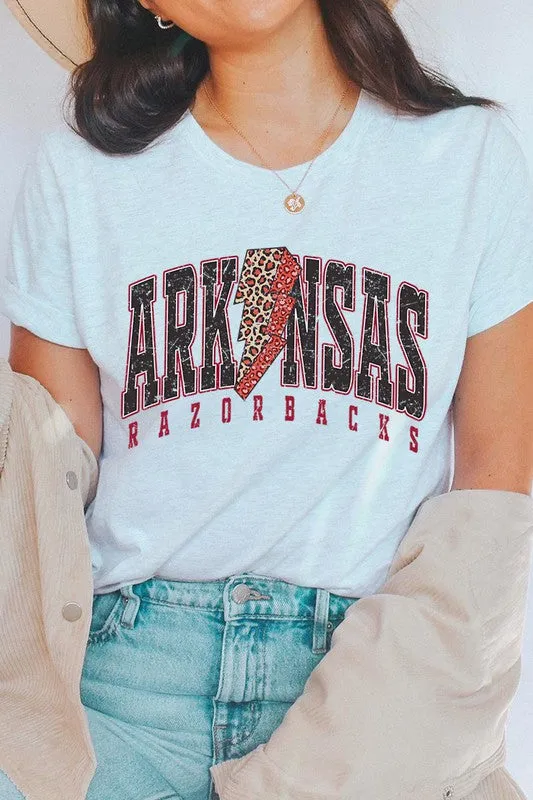 ARKANSAS RAZORBACKS UNISEX SHORT SLEEVE