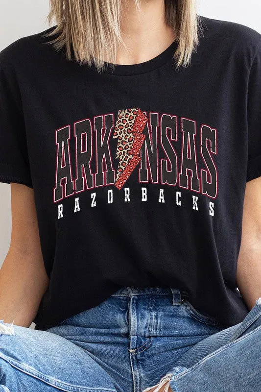 ARKANSAS RAZORBACKS UNISEX SHORT SLEEVE