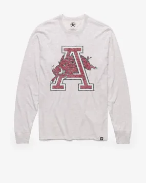 ARKANSAS RAZORBACKS VINTAGE PREMIER '47 FRANKLIN LONG SLEEVE TEE