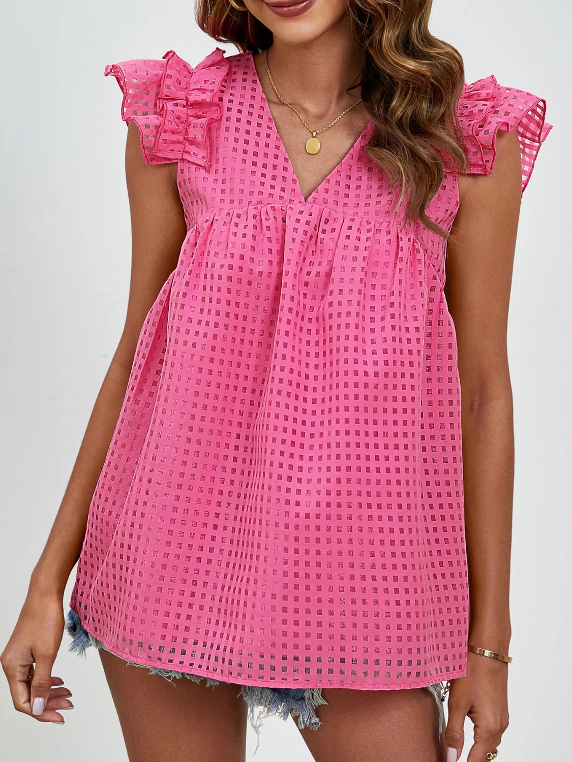 Austin Cap Sleeve Blouse