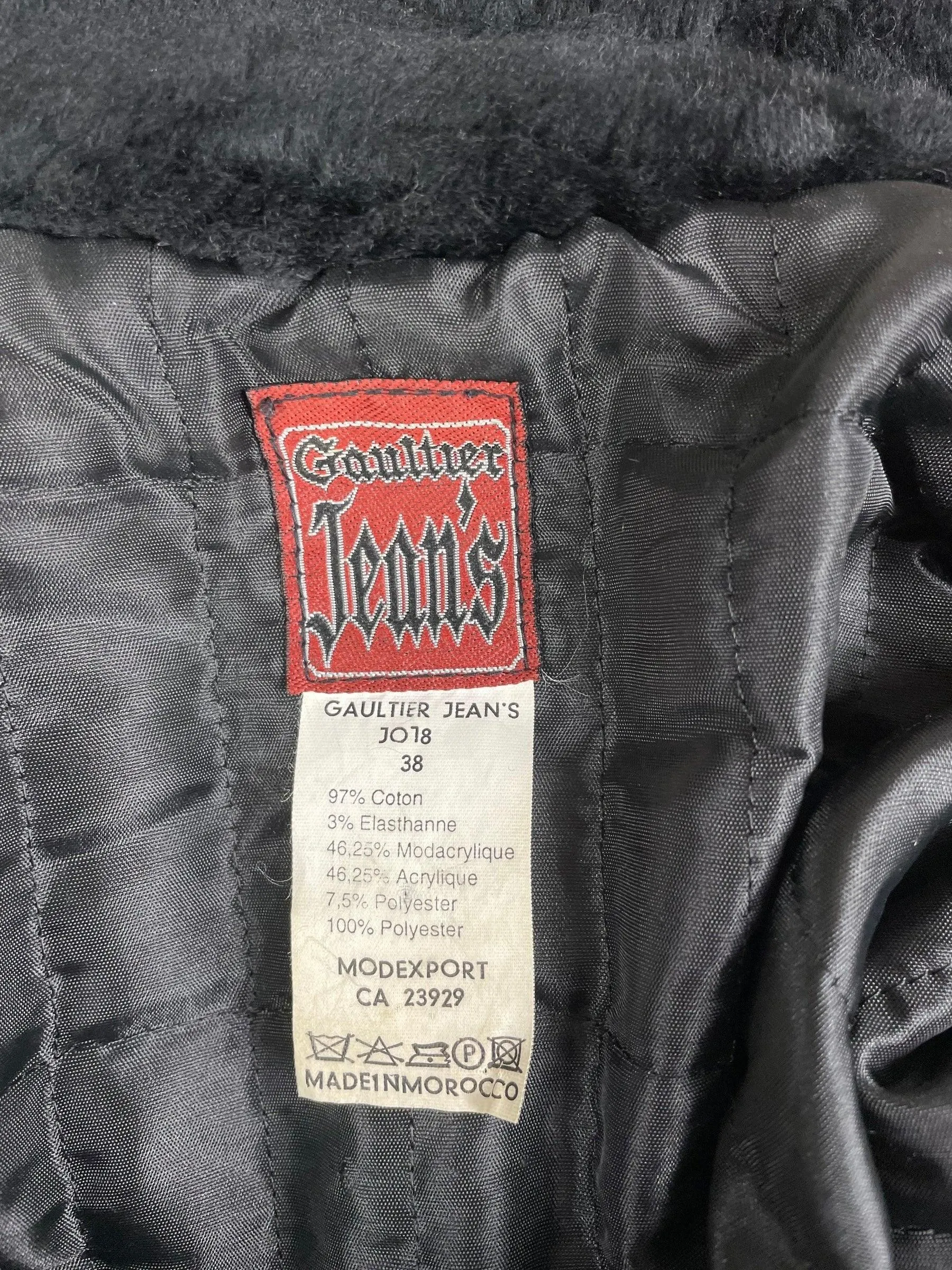 AW 1997 Jean Paul Gaultier Fight Racism coat