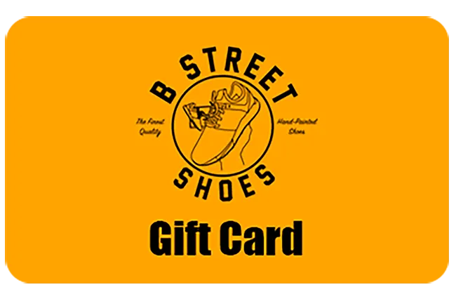 B Street Shoes Gift Card ( Physical Card )