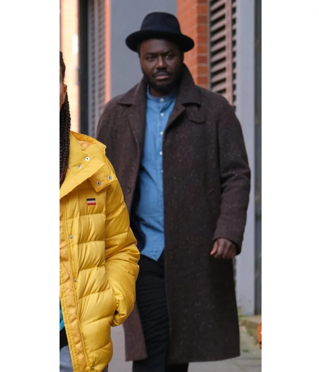 Babou Ceesay Wolfe Wool Coat