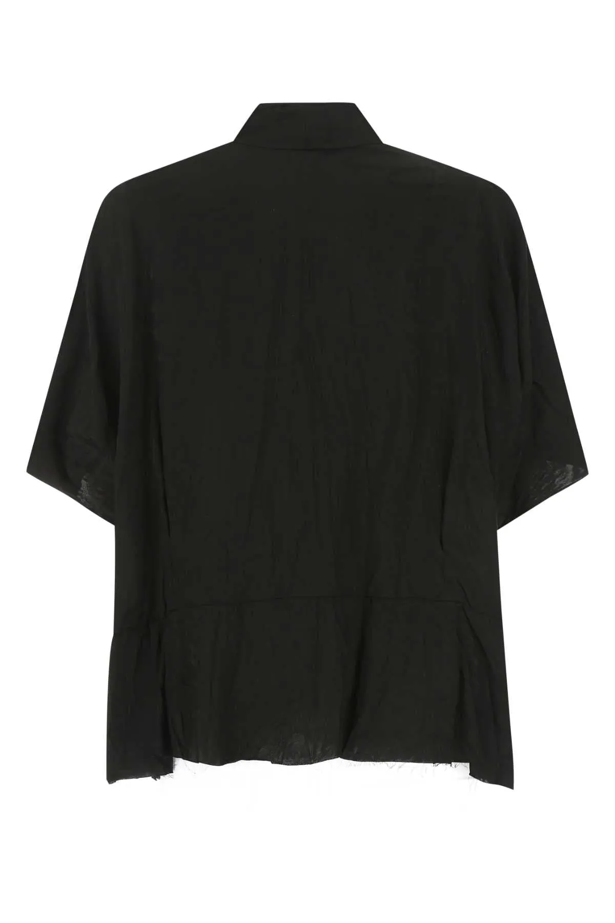 Balenciaga Handwritten V-Neck Blouse