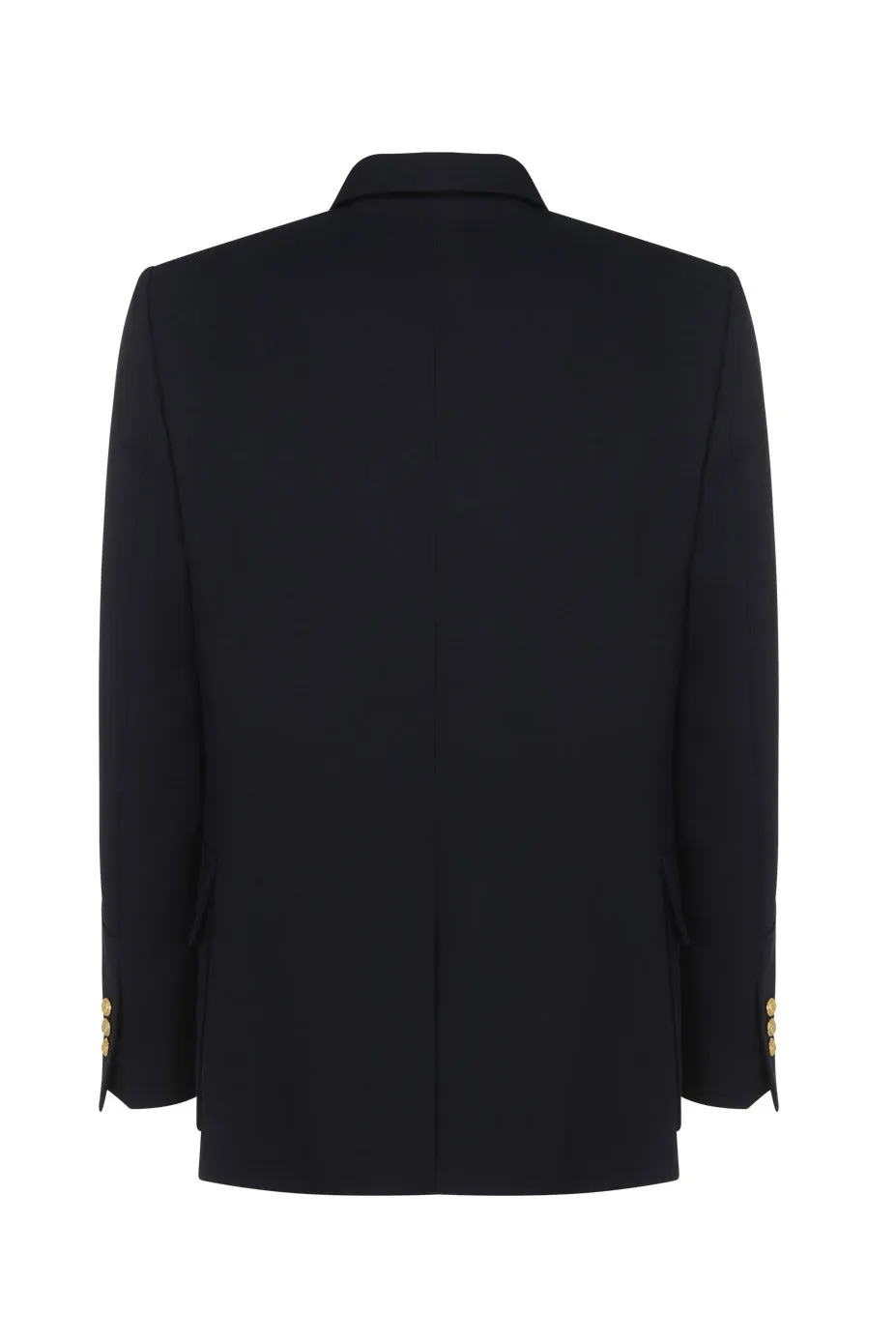 Balmain Six-Button Twill Blazer