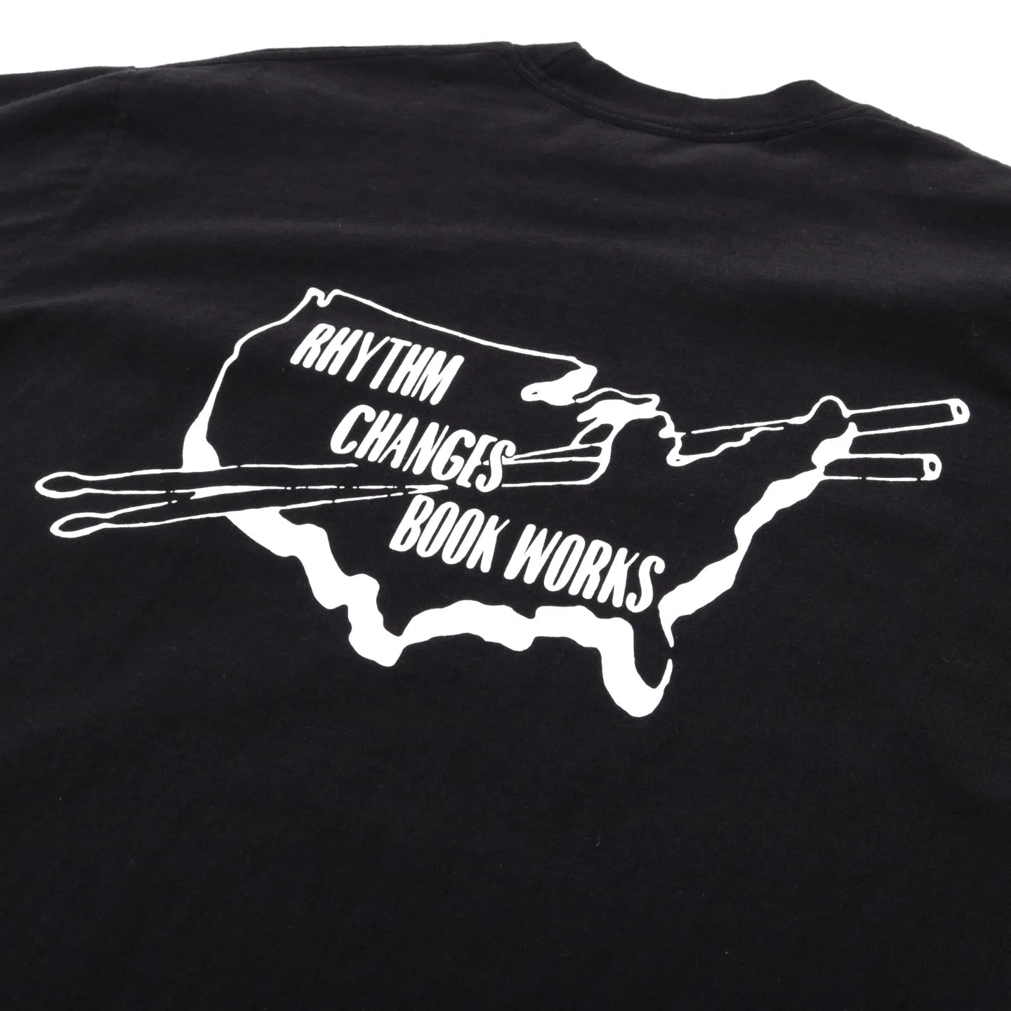 BOOK WORKS RHYTHM CHANGES TEE BLACK