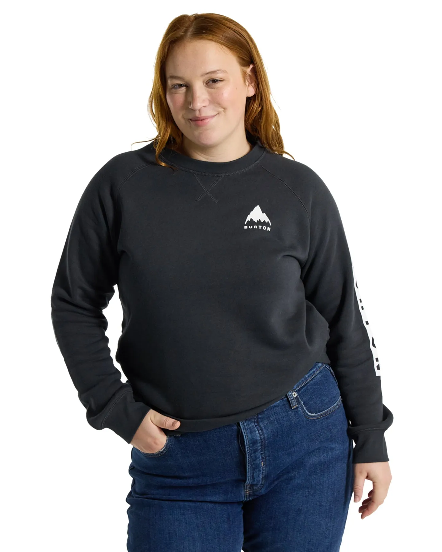 Burton Women's Elite Crewneck - True Black