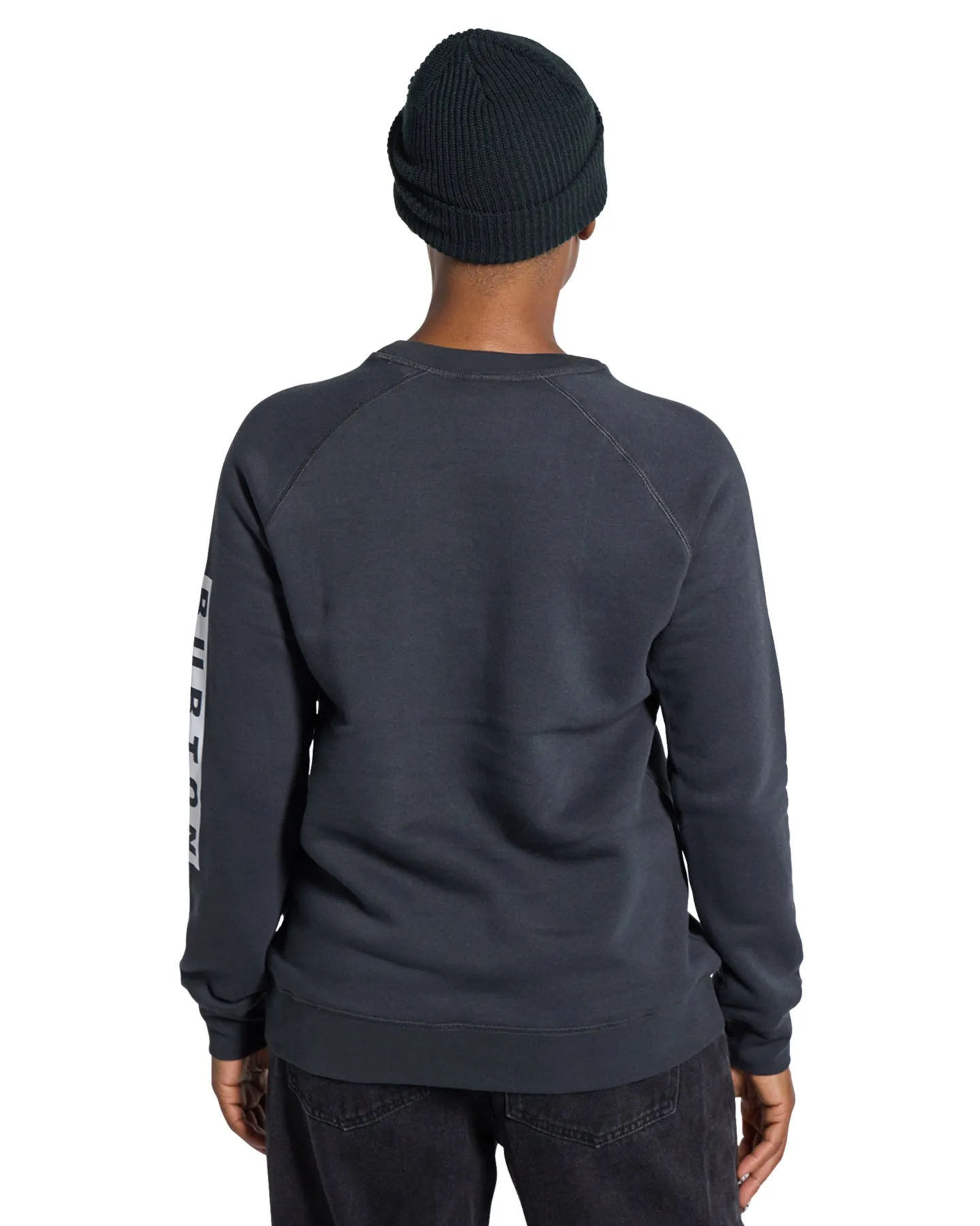 Burton Women's Elite Crewneck - True Black