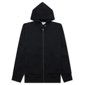 Comme des Garcons PLAY x the Artist Invader Full-Zip Hoodie - Black