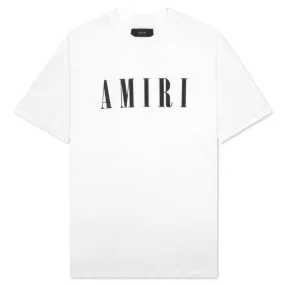 Core Logo Tee - White