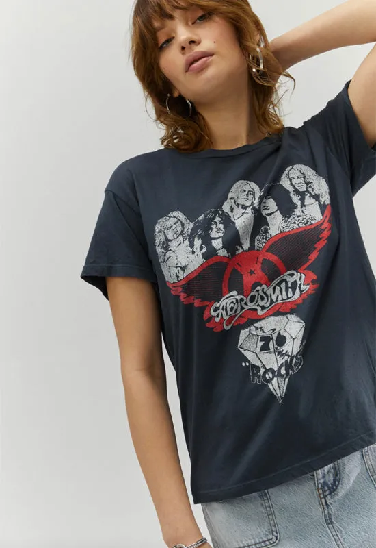 Daydreamer - Aerosmith Rocks Solo Tee Vintage Black