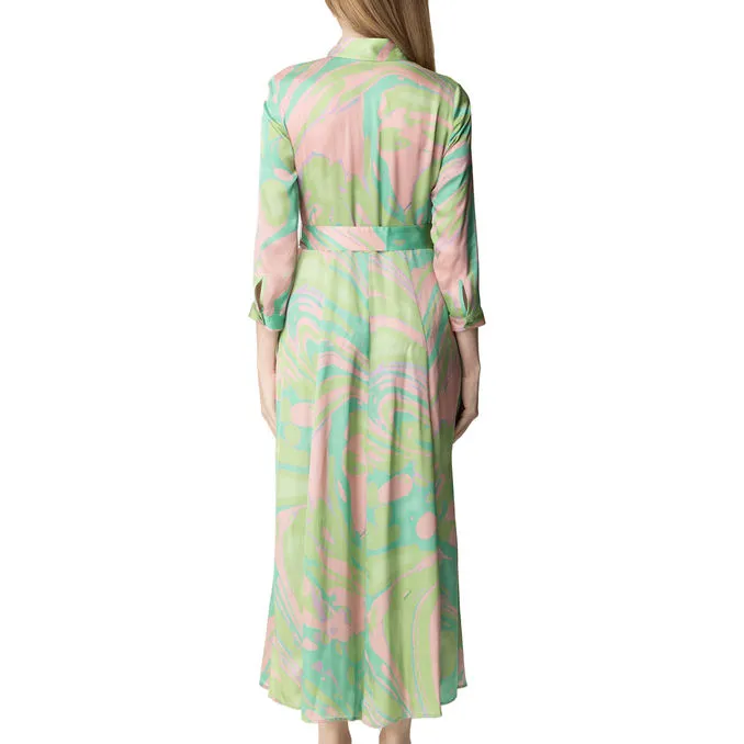 DRESS SUSHI Woman Green Pink 