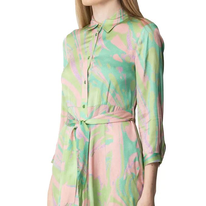 DRESS SUSHI Woman Green Pink 