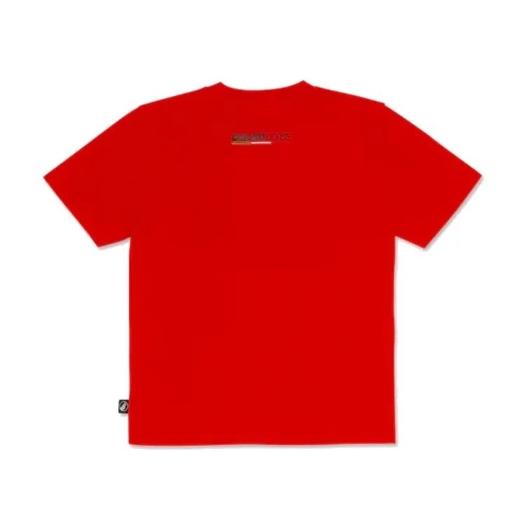 Ducati KID'S TEE DC24KA07 T-Shirt Bambino con Logo Ducati Corse Rossa