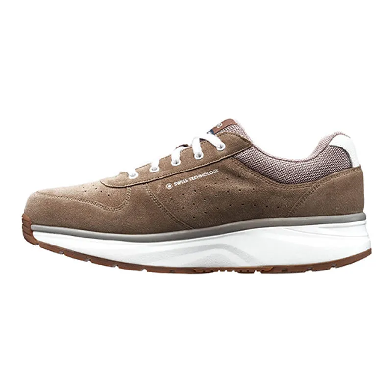 Dynamo Wide Fit Men's Lace Up Suede Trainer