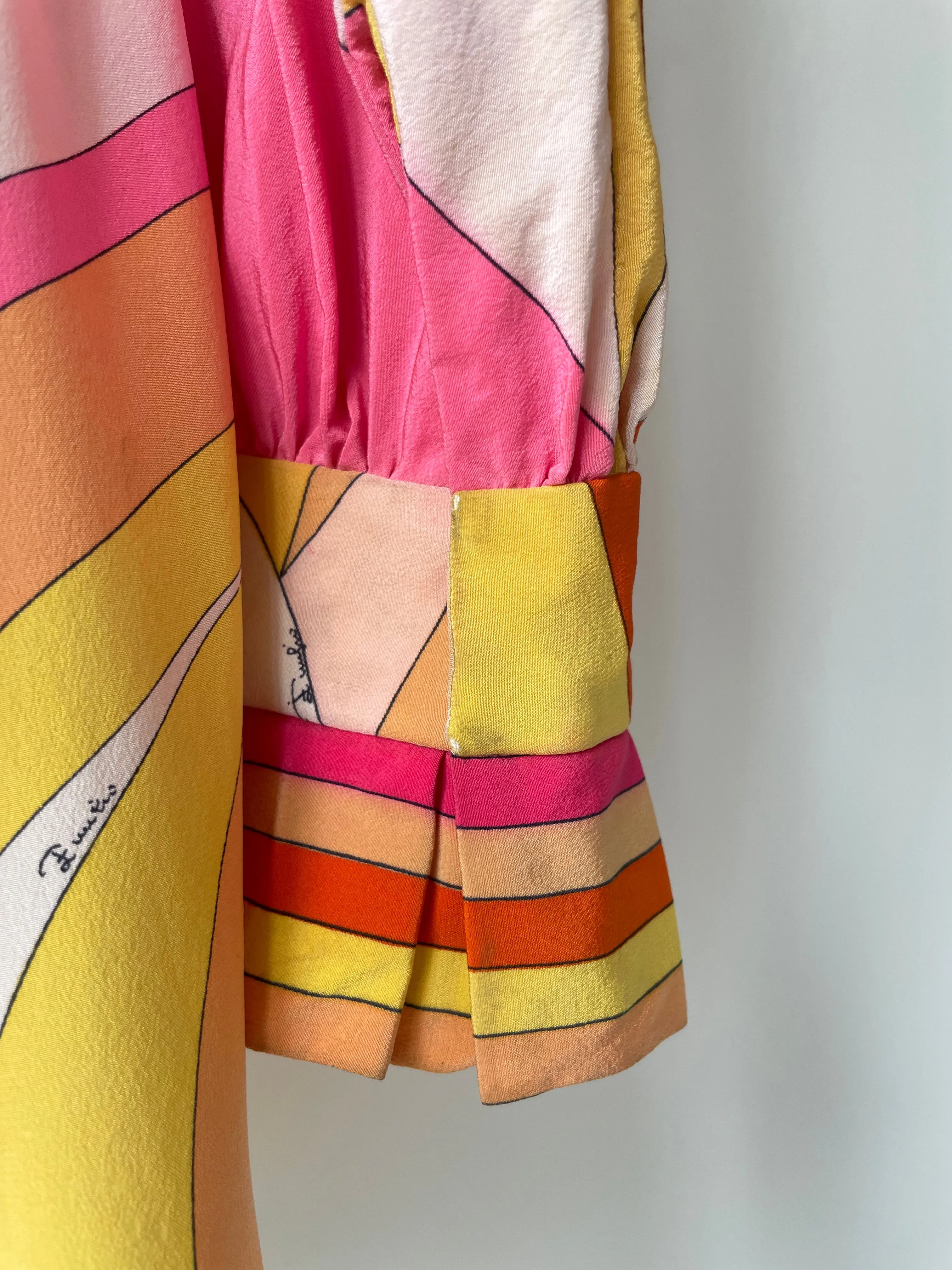 Emilio Pucci Silk Dress | 1960s