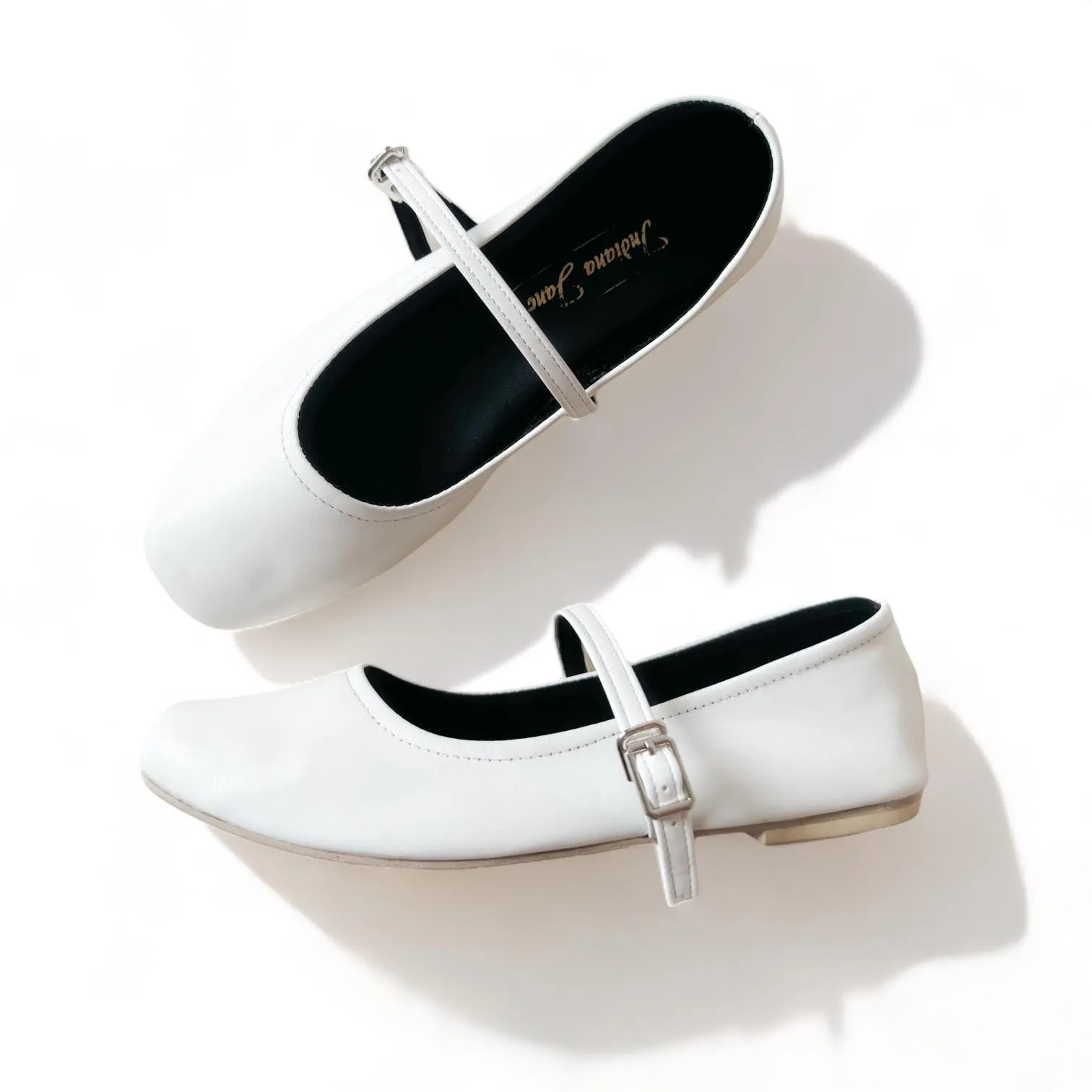 ESMIE Semi Square Toe Mary Jane Shoes