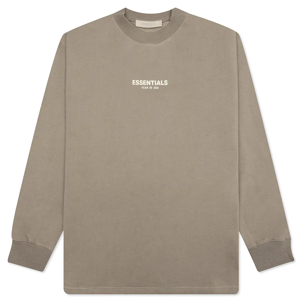 Essentials L/S Crewneck - Desert Taupe