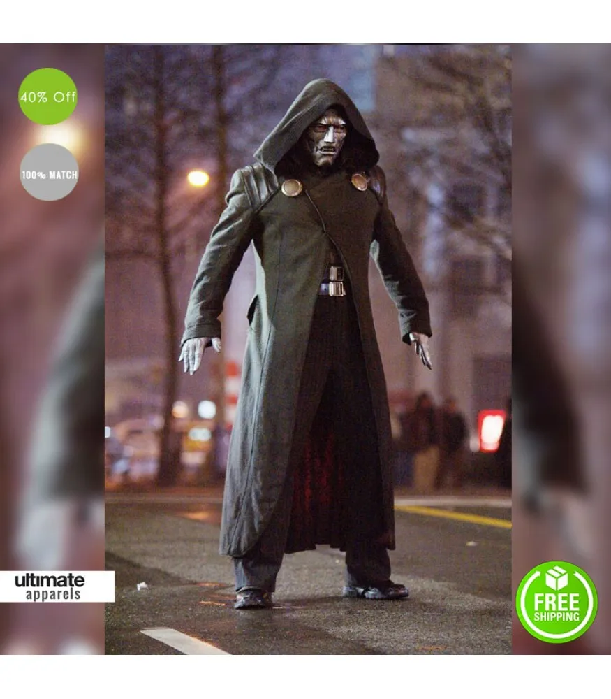 Fantastic Four Doctor Doom Cosplay Costume Coat