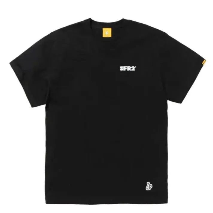 FR2 JAPAN Round Logo Tee Black