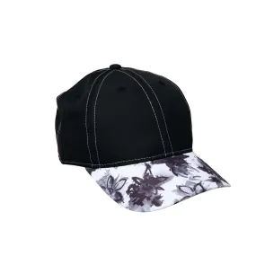 Glove It Graphite Flower Ladies Golf Cap