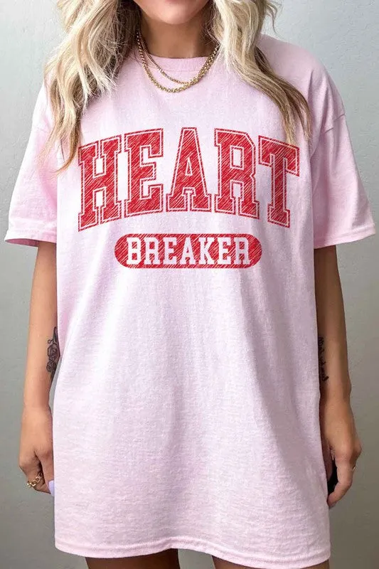 HEART BREAKER VALENTINES OVERSIZED TEE