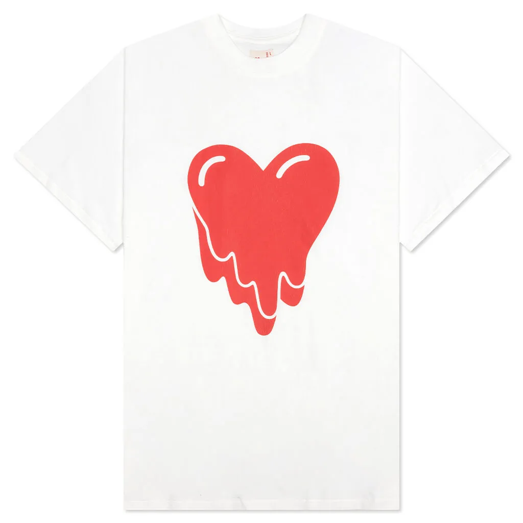 Heart Logo Tee - White