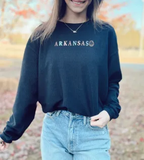 Jadelynn Brooke Arkansas Sweatshirt | Black