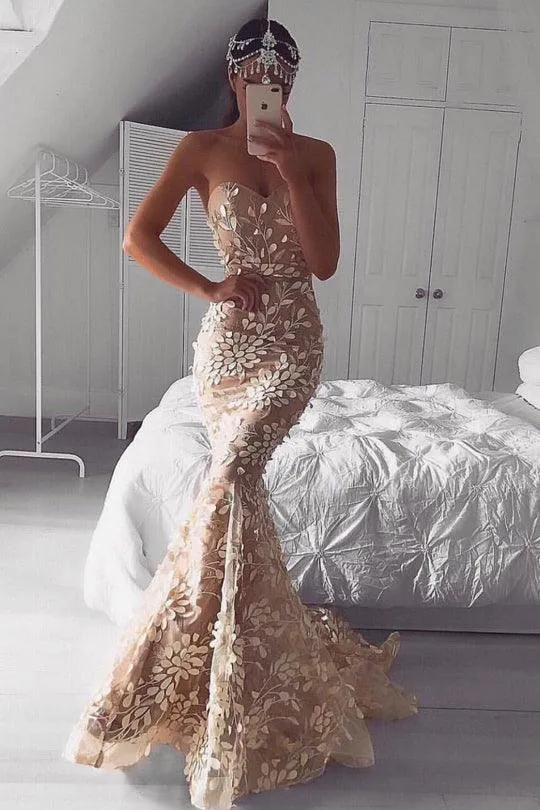 Jadore JX1097 Gown - Champagne