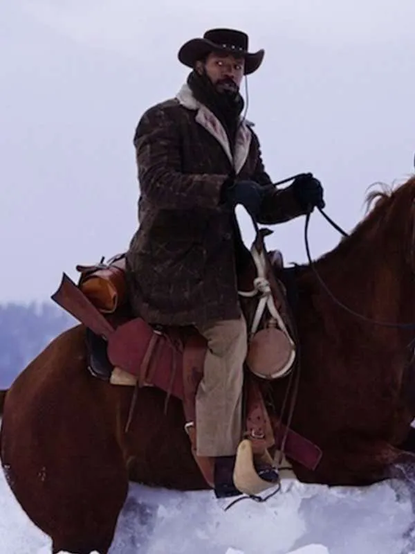 Jamie Foxx Django Unchained Winter Coat