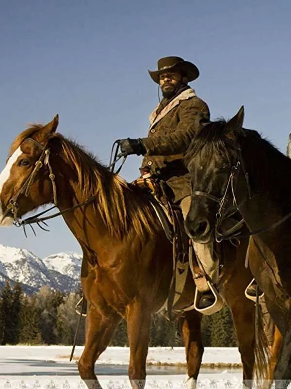 Jamie Foxx Django Unchained Winter Coat