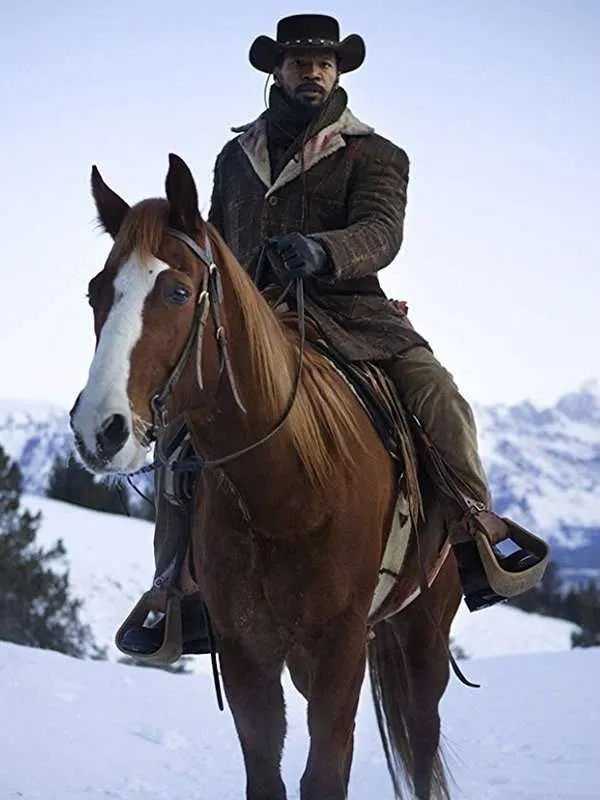 Jamie Foxx Django Unchained Winter Coat