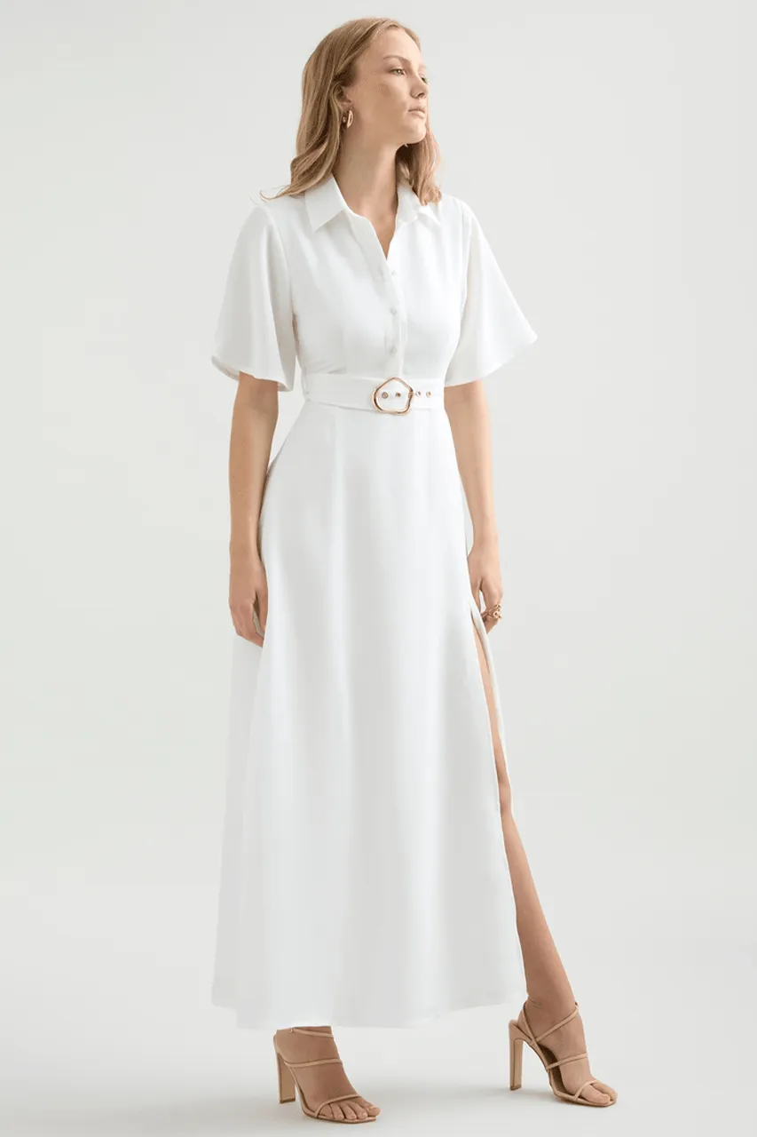 Jamie Maxi Dress - White