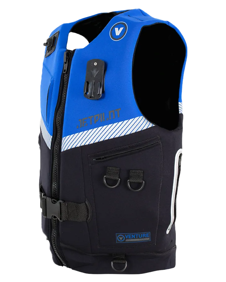 Jetpilot Venture Mens Neo Vest - Black/Blue - 2023