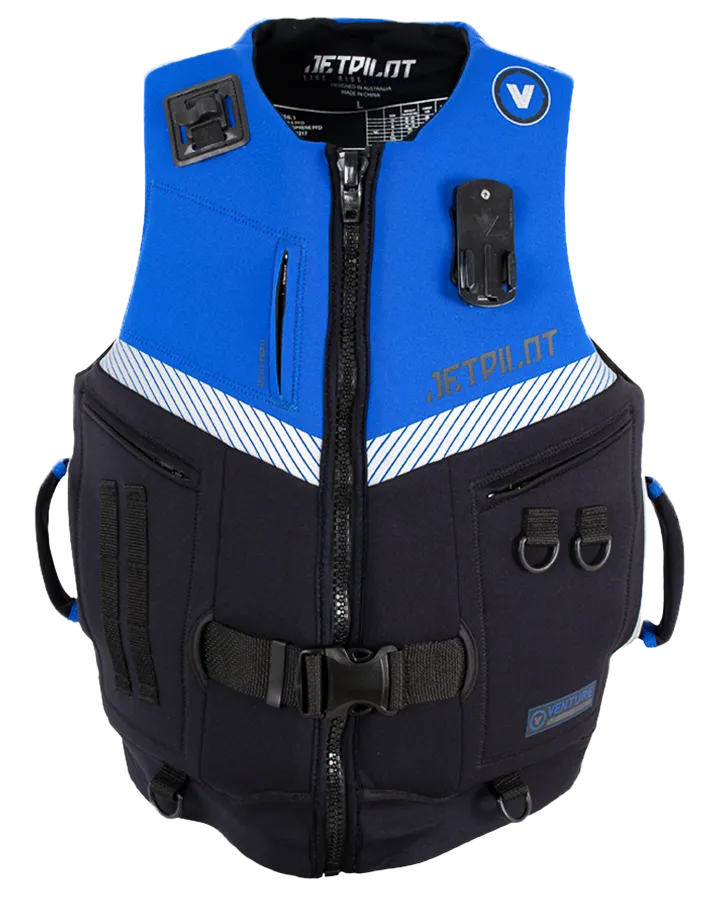 Jetpilot Venture Mens Neo Vest - Black/Blue - 2023