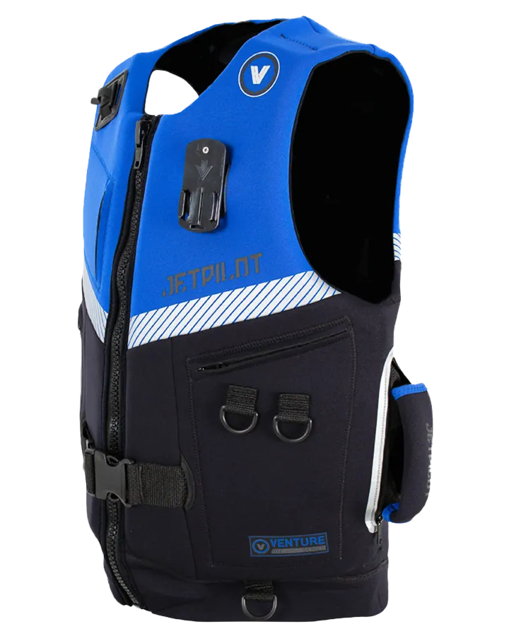 Jetpilot Venture Mens Neo Vest - Black/Blue - 2023