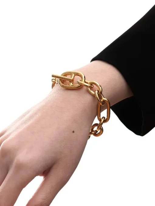 Link Chain Bracelet- 2 Colors