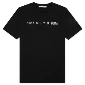 Logo S/S Tee - Black