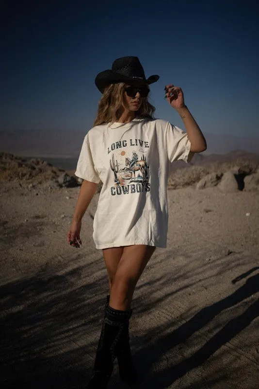 Long Live Cowboys Graphic Tee