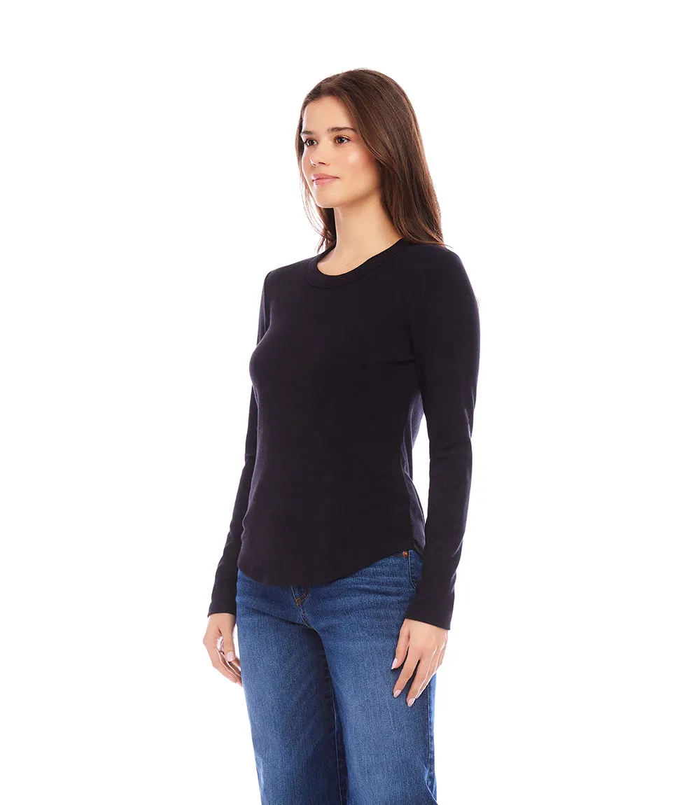 Long Sleeve Crew Neck Tee