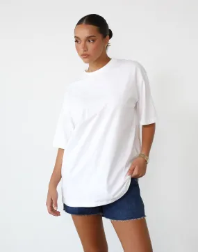 Luca Oversized Tee (White)