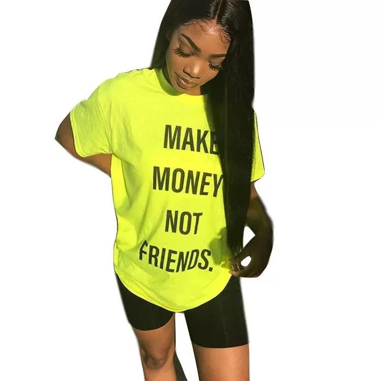 Make Money Not Friends Tee