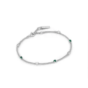 Malachite Chain Bracelet