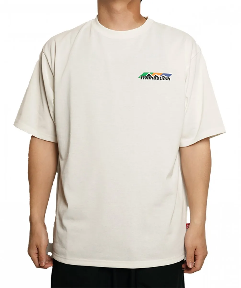 Manastash POLY TEE SCHEME LOGO white