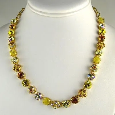 Mariana Handmade Swarovski 4004 Bracelet 1004 Gold Yellow Topaz Citrine Crystal